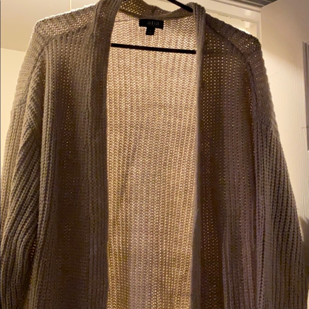 Beige cardigan
